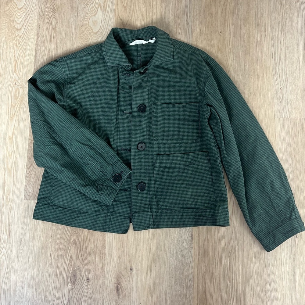 Toast gingham jacket